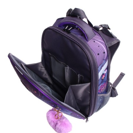School backpack 38 x 30 x 16 cm, ergonomic back, stavia "cat"-7