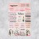 Stickers for the diary "You are beautiful", 14 × 21 cm