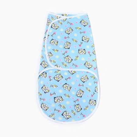 Velcro coconn, height 50-62 cm, culinary, blue color, print mix