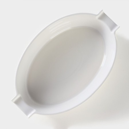 Bellatenero heat -resistant baking uniform, 1.5 l, 32.7 × 21 × 6.3 cm, white color-3