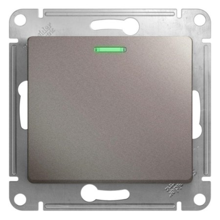 Switch Sche GSL001213 Glossa, SP, 10A, 1 key, platinum