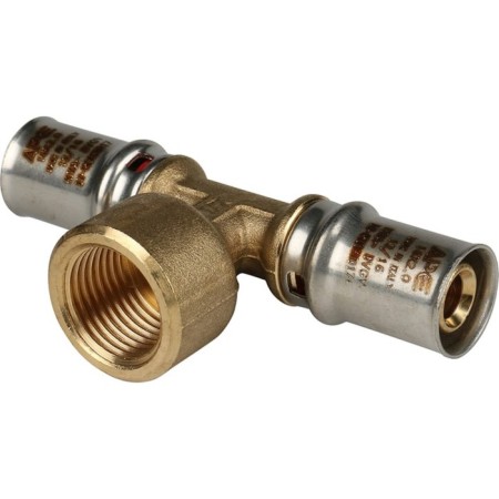 STOUT SFP-0007-001216, D = 16 x 1/2 x 16 mm, internal thread, brass