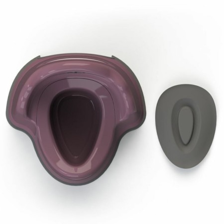 Pot children's amababy ergonomic, with a lid, purple color-6