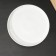 Ceramic dessert stand with a lid-pneaking on a wooden leg Bellatenero, D = 25 cm, white color