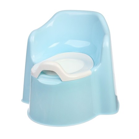 Children's Little King pot, removable bowl, pastel-blue color