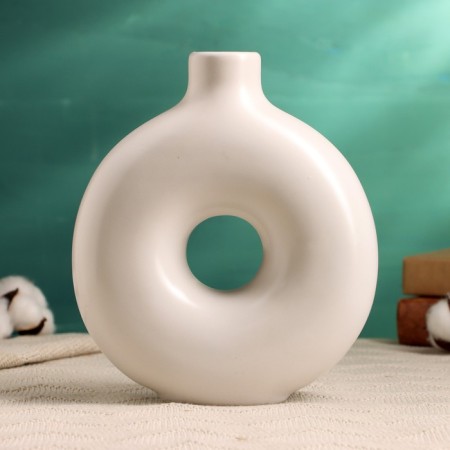 Kashpo - Vase "Lind" Belaya, 21x17x7cm-1