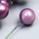Stream for flowers "Ball pearl-lilac" d = 1.2 cm 6x1.2x1.2 cm