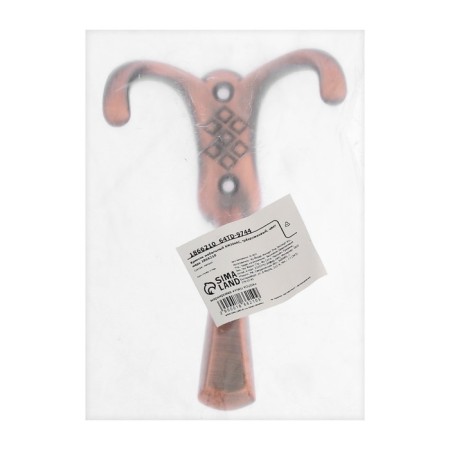 Hook furniture tundra TKT003, three -rod, copper-6
