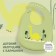 Blooper for feeding "dinosaur" silicone with pocket, green color