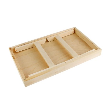 Table-FIASH TEAL, Wooden surface 50x30cm-2