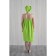 Women's set for the sauna (Pareo+Chalma) with embroidery, light green