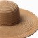 Women's hat minku, col. light brown, rr 58