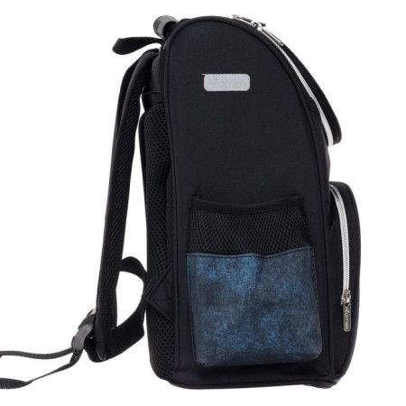 School Standard School, 34 x 27 x 20 cm, Attomex Lite Street Race, Black, Blue-4