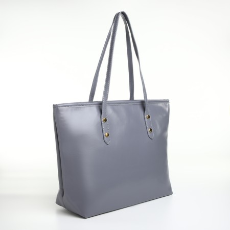 Women's bag with lightning, gray color-2