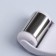 Ice rolller, universal, 19 × 8.3 cm, white/silver color