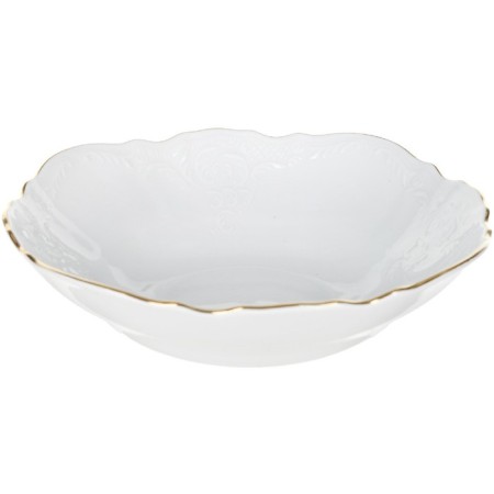 Round bernadotte salad, decor "Gold Gold", 19 cm-2