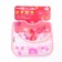 Bibslate for feeding "Baby - Pompom" waterproof on Velcro, with pompom, mix