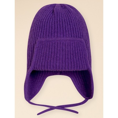 Children's hat, size 51-52, purple color-3