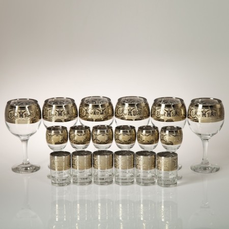 Mini-bar 18 objects wine carousel Florence, dark 240/55/50 ml-3