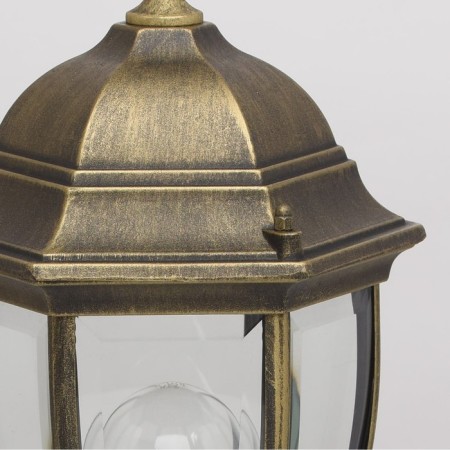Fabur lamp, 95W E27, black color, gold, IP44-2