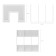 Vertical paper tray, 3 compartments, Erichkrause Classic, White