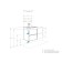 Tumbing under the Aquaton Skandi sink, 55 cm, white matte, white glossy