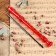 Music Life Blockflate, 8 holes, German system, red