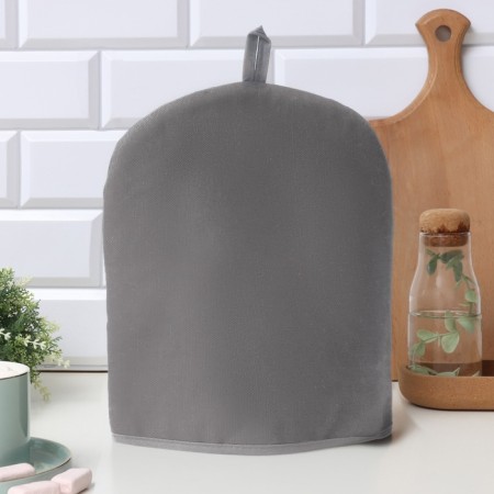 Hood on the kettel Ethel Home Collection Grey 28x28cm, 45%flax, 55%HL