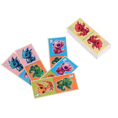 Domino board game "Dragon"-1