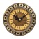 Quartz clock, D-9.5 cm, 1AA, discrete move