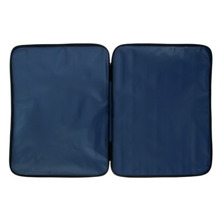 Folder for drawings and drawings A2, 660 x 470 x 50 mm, handles, textile, PDM-5, calligrata blue-2