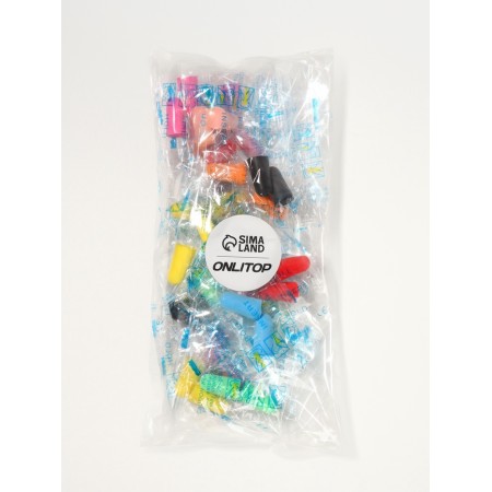 Berushi, packing 20 pairs, in a package, color mix-8