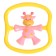 Rattle "giraffes" color pink, crumb I