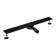 TIM BAD558002BK, 70 x 800 mm, tiles, siphon with a rotation angle of 360 °, black-ware