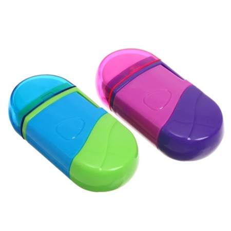 Sharpen with a "universal" container, with an eraser, mix-4