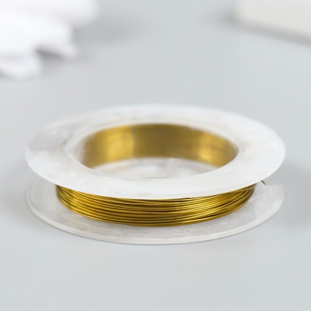 Bead wire 0.3 mm, 10 m, gold-2
