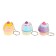 Clothes "cake" on a key fob, set of 3 pcs, types of mix