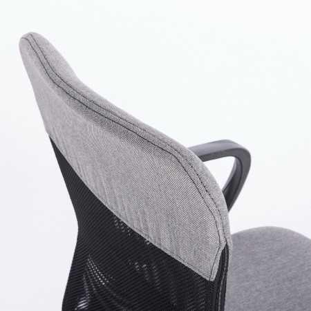 Compact Brabix "Jet MG-315", with armrests, gray-1
