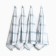 A set of decorative napkins Ethel Vlue 30x30cm., 4pcs, 100%HL.