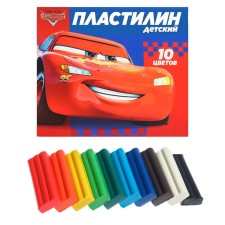 Plasticine 10 colors, 150 g, wheelbarrows