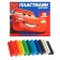 Plasticine 10 colors, 150 g, wheelbarrows