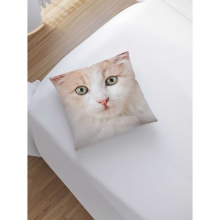 Pillowess decorative “Cat attention”, on a zipper, size 45x45 cm-1