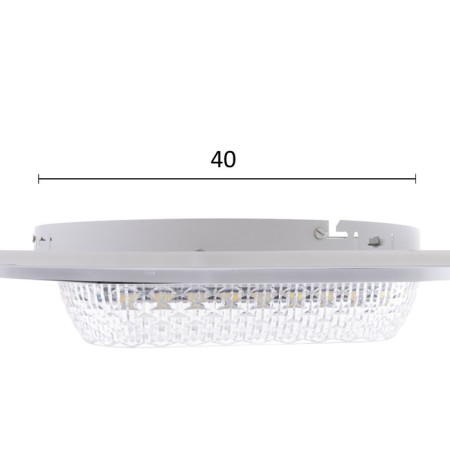 Causteen from PDU 1991/1 LED 140W 3000-6000k Dimmer white 50x50x8 cm Bayerlux-6