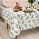 Babier "Ethel" Berry Garden 149x110 cm, 100% cotton, reps 210 g/m2