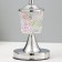 Hand lamp "Stained glass" E27 40W chrome 26x26x42cm Risalux