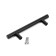 Hand -on Tundra Rail, Stainless. steel, d = 12 mm, m/o 96 mm, black color, packaging 500