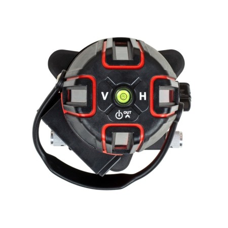 Laser Laser RGK LP-64, 20 m, 5 rays, 635 HM, 5/8 ", grade 2-3