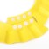 Bathing visor, adjustable, yellow color