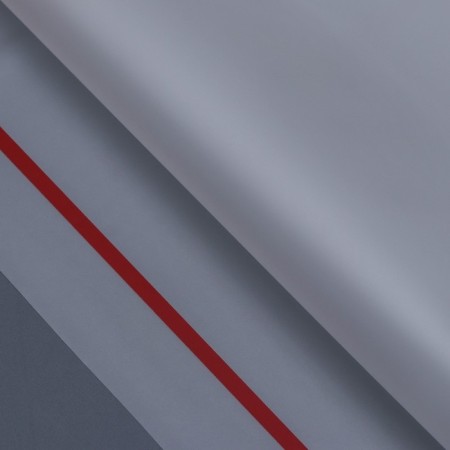 Matte Film Transparent "Square", red, 0.58 x 0.58 m-1