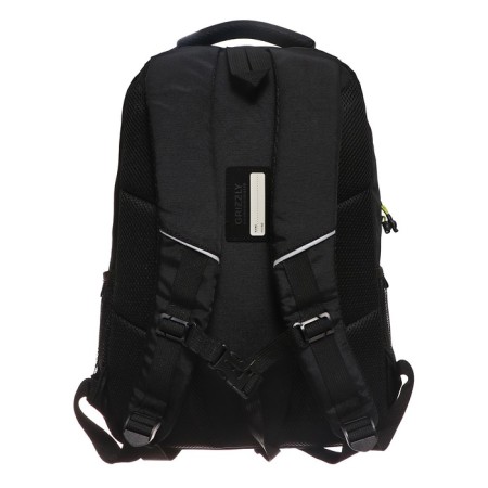 Youth backpack 45 x 32 x 23 cm, Grizzly, ergonomic back, black-4